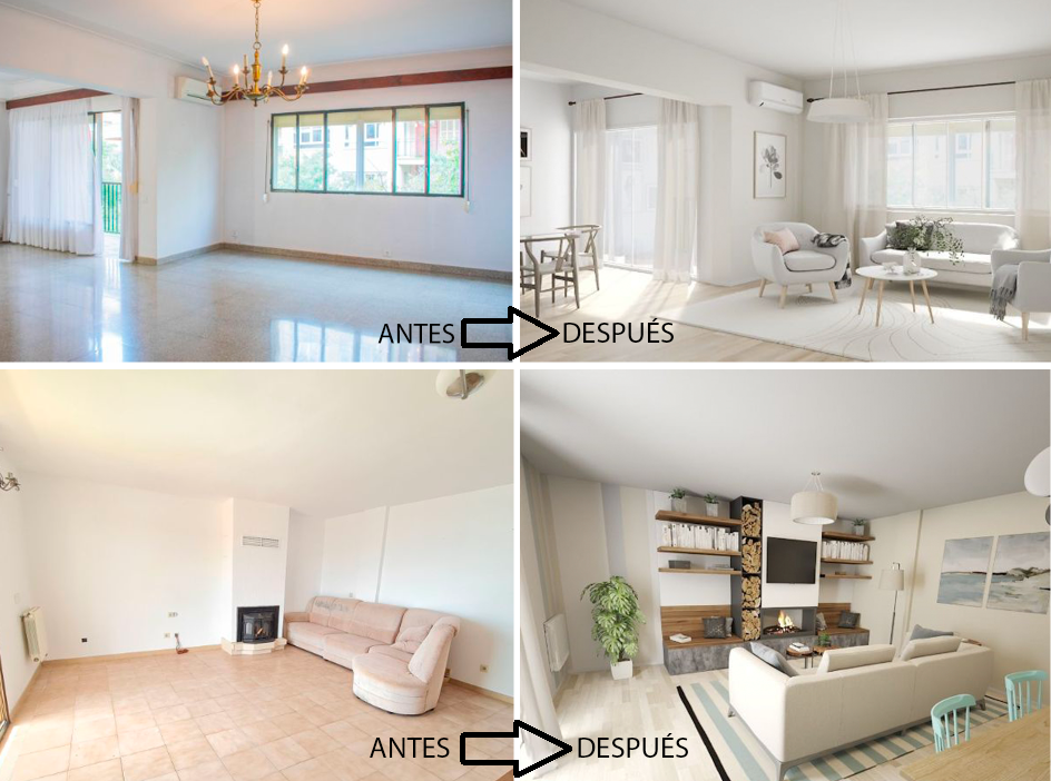 Antes y Después.  en Palma de Mallorca